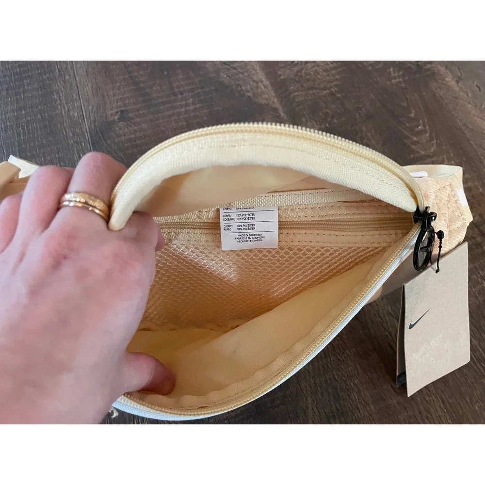 Nike Pale Yellow Crossbody  Belt Bag‎